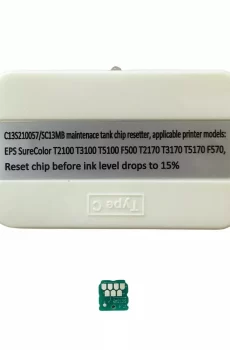 Resetador de Chip da Caixa de Manutenção T3170 T5170 F570 + Chip de Reposição