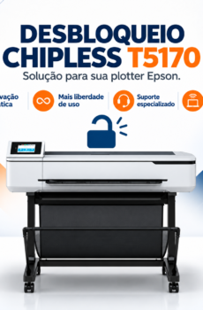 Desbloqueio Full Chipless T5170 - A0 sem bulk ink